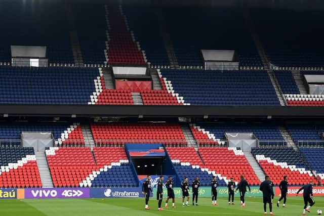 PSGs Parc des Princes is a magnet for superstars such a Leonardo Di Caprio, Rihanna, Beyonce and Mick Jagger. Picture: AFP/Getty