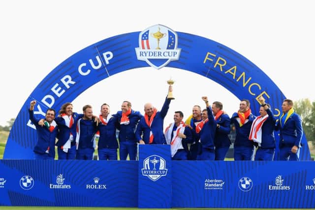 Aggreko has supported high-profile events including the Ryder Cup in France. Picture: Andrew Redington/Getty Images.