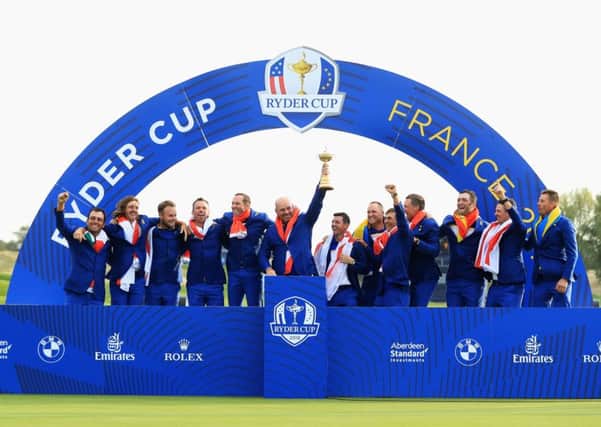 Aggreko has supported high-profile events including the Ryder Cup in France. Picture: Andrew Redington/Getty Images.