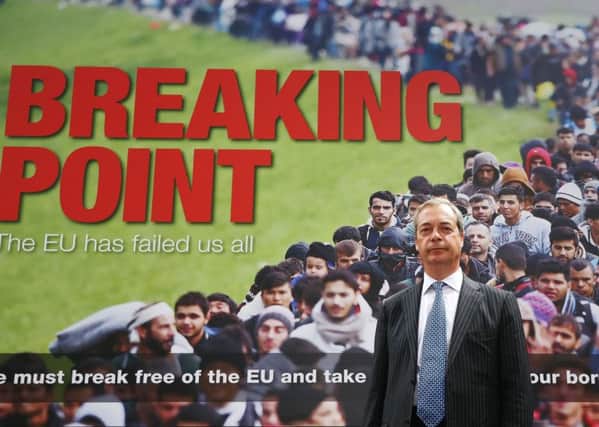 Some of the ugliest moments of the EU referendum campaign were about immigration (Picture: Phil Toscano/PA)