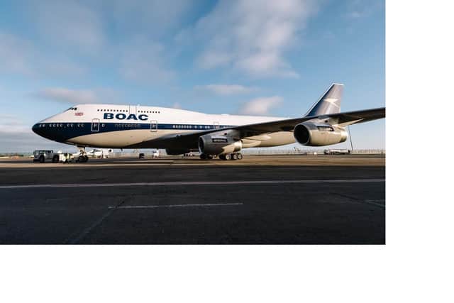 The BOAC livery was in service between 1964 and 1974. Picture: BA