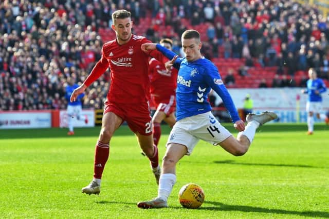 Rangers' Ryan Kent played on loan at Barnsley under Paul Heckingbottom. Picture: SNS