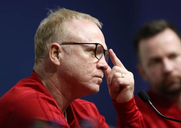 Scotland manager Alex McLeish. Picture: Ian MacNicol/Getty Images