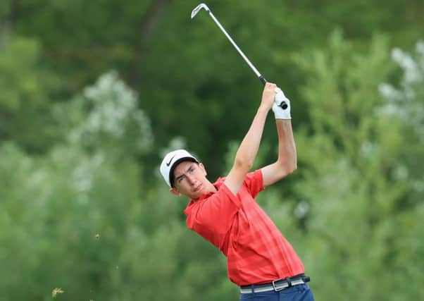 Tom McKibbin shot a five-under 67 in the Major Champions Invitational in Florida. Picture: Matthew Lewis/Getty Images