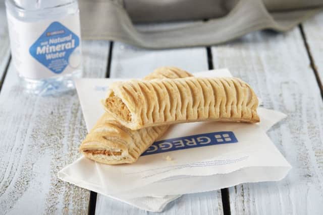 Greggs hailed the 'enthusiastic reception' to its vegan sausage roll as it lifted profit guidance for 2019. Picture: Greggs/PA Wire
