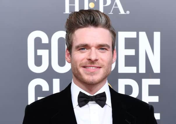 Richard Madden arrives for the 76th annual Golden Globe Awards. Picture: Valerie Macon/AFP/Getty Images