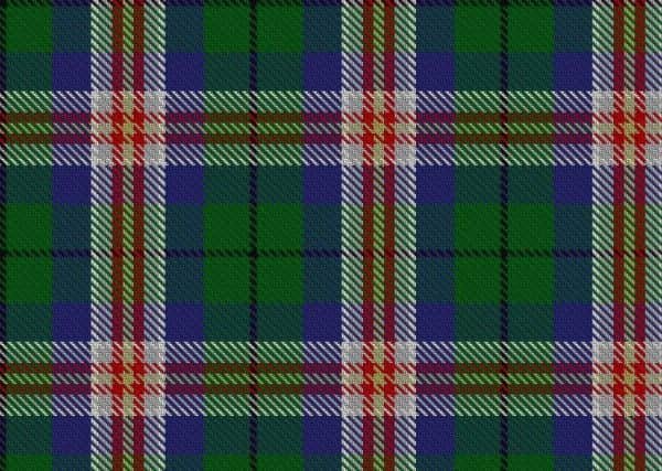 Designed by Rupert Furgerson and Pat Murray-Schweitzer. On April 20th 2000, Gov. Paul Patton of the Commonwealth of Kentucky signed a proclamation establishing this as the Kentucky Tartan.