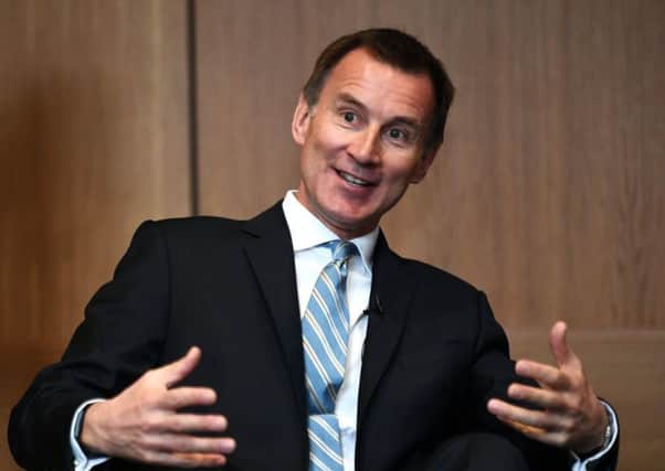 Jeremy Hunt, the Foreign Secretary, warned Brexit could poison relations between the UK and EU for 'many years to come' (Picture: John Devlin)