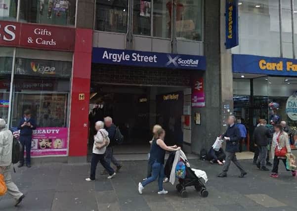 Argyle Street Station. Picture: Google Street View