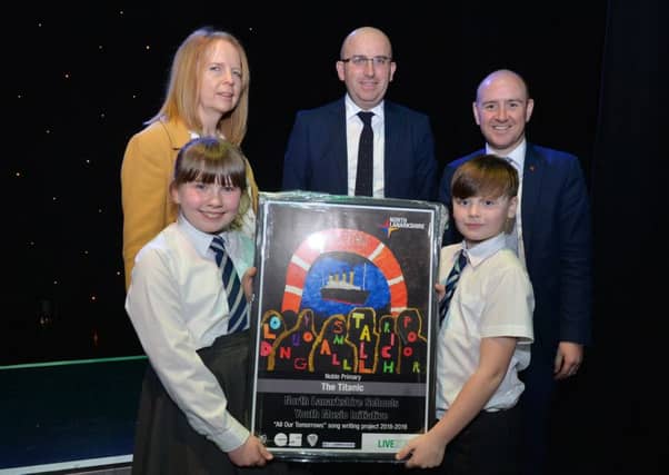 Noble Primary contributed the song The Titantic to the album