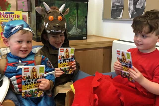 These Rothesay pupils showed their love for books.