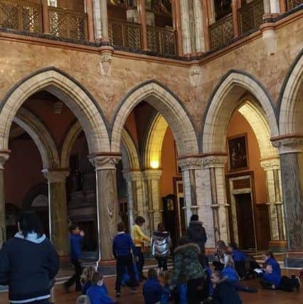 Pupils from North Bute Primary School visited Mount Stuart as part of World Book Day.
