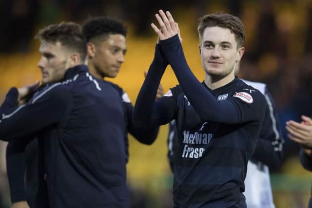 The wide man has had a positive influence since joining from Aberdeen. It is an area of the pitch Dundee have struggled in but he provides a goal threat and creativity.