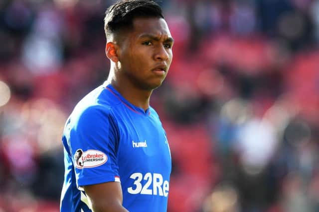 Rangers striker Alfredo Morelos has extended his stay at Ibrox. Picture: SNS Group