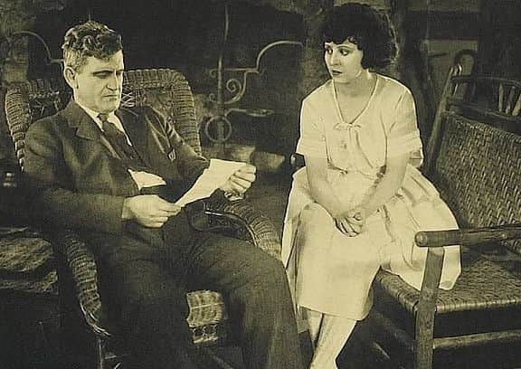 William Duncan with his wife Edith Johnson in Where Men Are Men (1921).