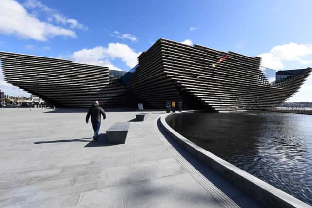 V&A Dundee acknowledged the support of the Sackler Trust and the Dr Mortimer and Theresa Sackler Foundation. Picture: John Devlin