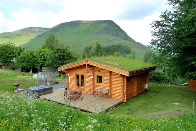 Nestled in the Cairngorm National Park, this cosy cabin caters for two people and sits surrounded by wonderful mountain scenery, with an outside hot tub and sauna to make the most of during your stay. Book: https://bit.ly/2UqxdG1