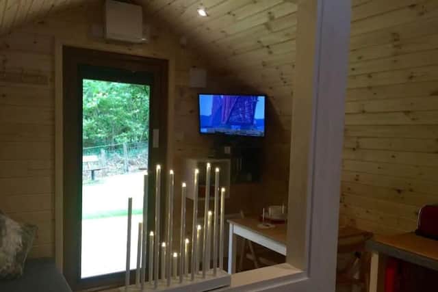 Tucked away in Loch Lomond and the Trossachs National Park, this snug wooden lodge is perfect for a romantic getaway, and comes complete with enchanting fairy lights and it own private covered hot tub. Book: https://bit.ly/2tUI3Z7