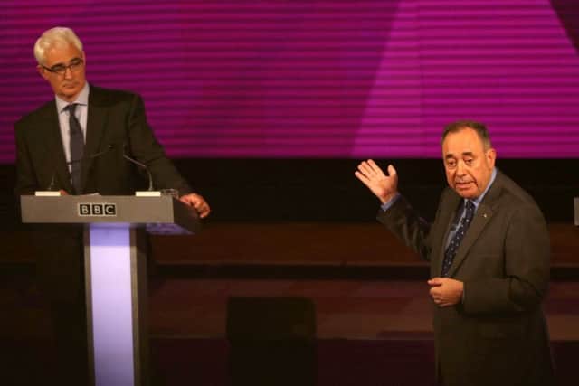 Alistair Darling and Alex Salmond debated Scottish independence at the Kelvingrove Art Gallery and Museum in Glasgow.