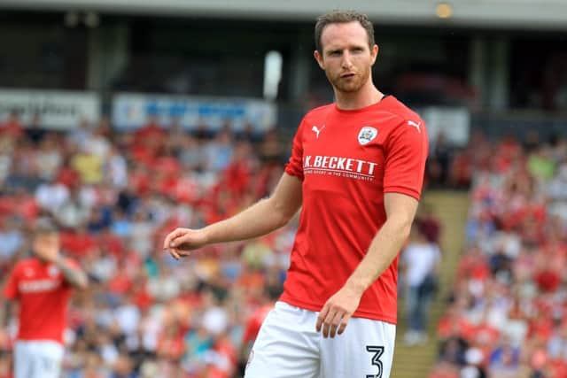 Aidy White in action during a pre-season game for Barnsley against Everton. Picture: Chris Etchells/JP