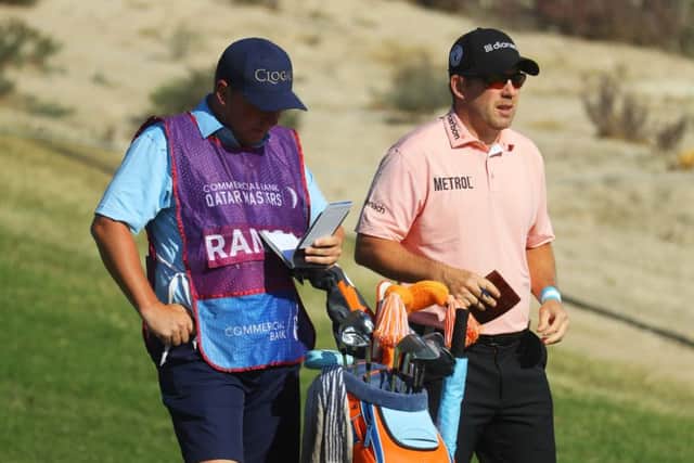 Richie Ramsay, right, is just two shots off the lead at the halfway stage. Picture: Warren Little/Getty Images