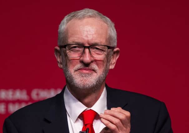 Jeremy Corbyn was speaking at the Scottish Labour spring conference in Dundee