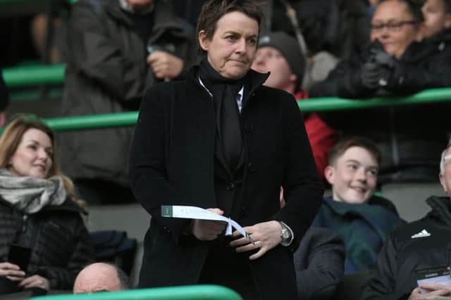 Hibernian chief executive Leeann Dempster. Picture: SNS