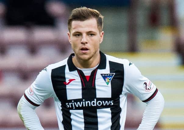 Dunfermline Athletic striker Bruce Anderson. Picture: SNS