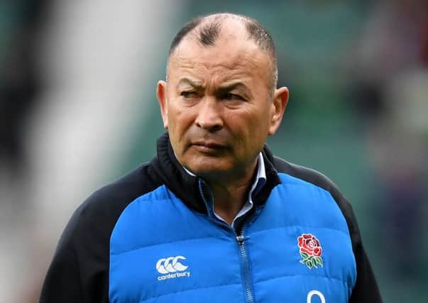 Eddie Jones was confronted by some Scotland supporters in Manchester following the Scots' Calcutta Cup win last February. Picture: Shaun Botterill/Getty Images