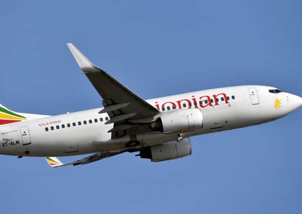 An Ethiopian Airline Boeing 737-700 aircraf Picture: ISSOUF SANOGO/AFP/Getty Images
