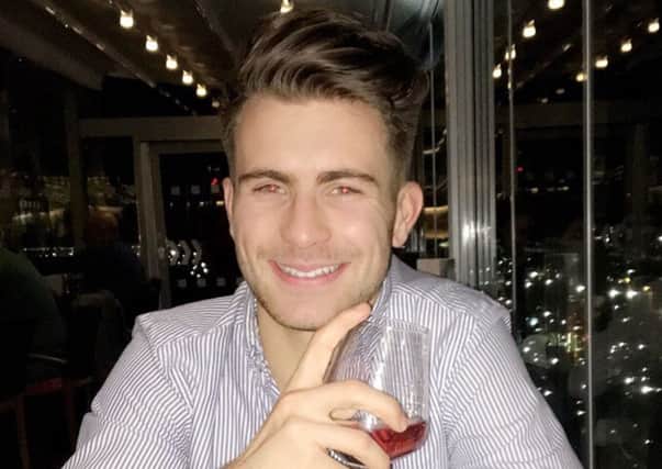 Scott Dunn Calder, 23, whose body was found by a member of the public on the beach near a car park at Longniddry Bents in East Lothian. Picture: Police Scotland