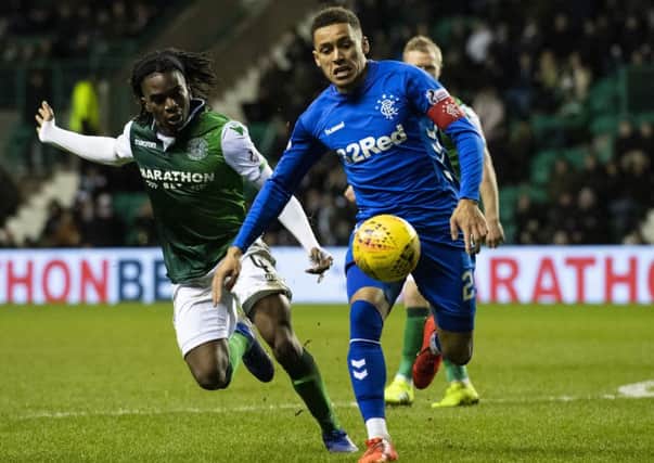 James Tavernier wantes better security after being targeted by a fan at Easter Road. Picture: SNS.