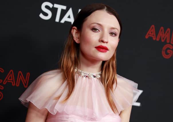 Emily Browning attends the premiere of STARZ's "American Gods" season two. Picture: Rich Fury/Getty Images