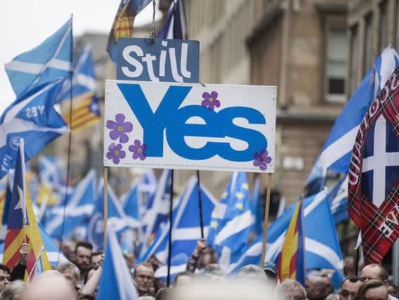 Last year's 500 Mile march saw hundreds of pro-independence supporters take to the streets.
