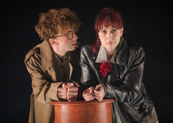 Scarlett Brookes and Matt Gavan in The Taming of the Shrew PIC: Mark Douet