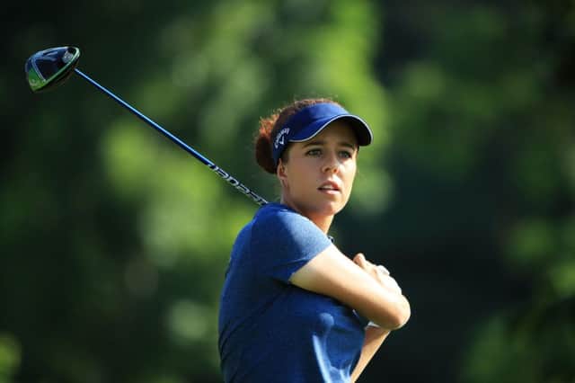 Georgia Hall will team up with Harry Tyrrell, her boyfriend and caddie. Picture: Andrew Redington/Getty Images