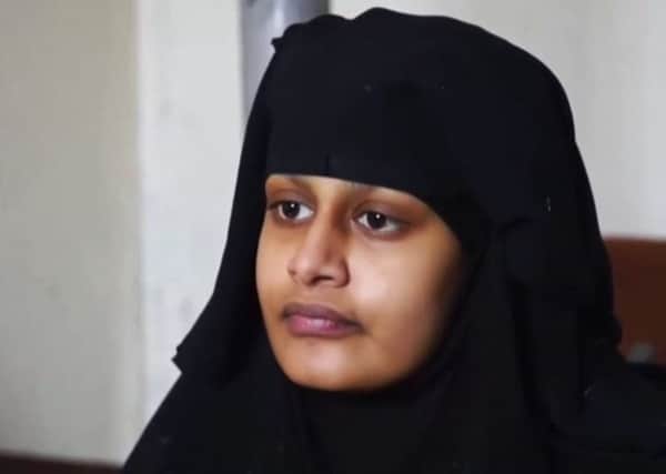 Islamic State schoolgirl Shamima Begum