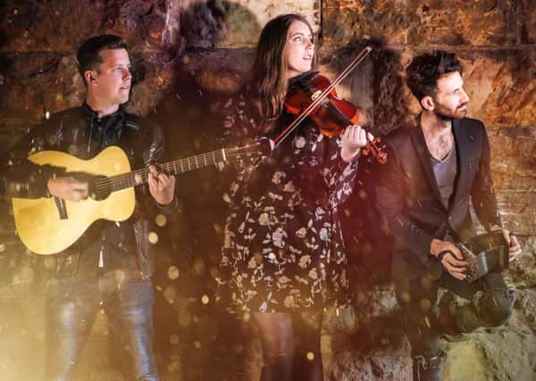 Talisk - a three-piece band - are taking the UK folk scene by storm, having just won the 2017 Scots Trad Music 'Folk Band of the Year' award. They will appear at Edinburgh's new spring festival Tradfest