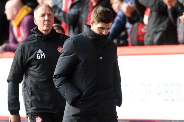 Steven Gerrard has seen his Rangers side slip up too many times this season in the league. Picture: SNS/Craig Foy