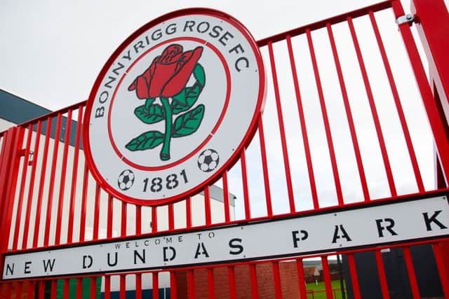 New Dundas Park need to floodlights installed to meet SFA entry level licence criteria