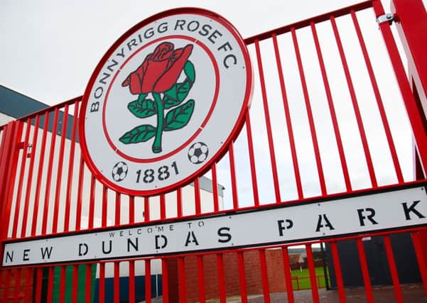 New Dundas Park need to floodlights installed to meet SFA entry level licence criteria