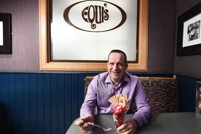 David Equi says the business aims to use Scottish ingredients where possible, and flavours include Isle of Skye sea salt and caramel, and raspberry cranachan. Picture: Johnn Devlin