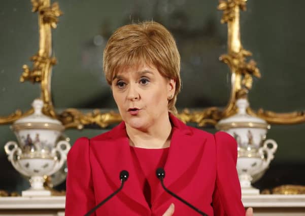 First Minister of Scotland Nicola Sturgeon