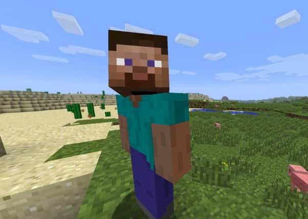 A still from Minecraft. Picture: Contributed