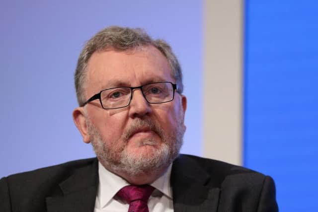 David Mundell. Picture: Aaron Chown/PA Wire
