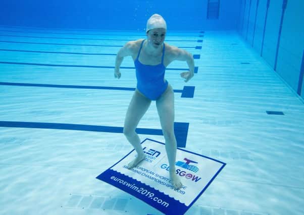 Hannah Miley is the official ambassador for the LEN European Short Course Swimming Championships which will take place in Glasgow from 4-8 December. Picture: Jeff Holmes