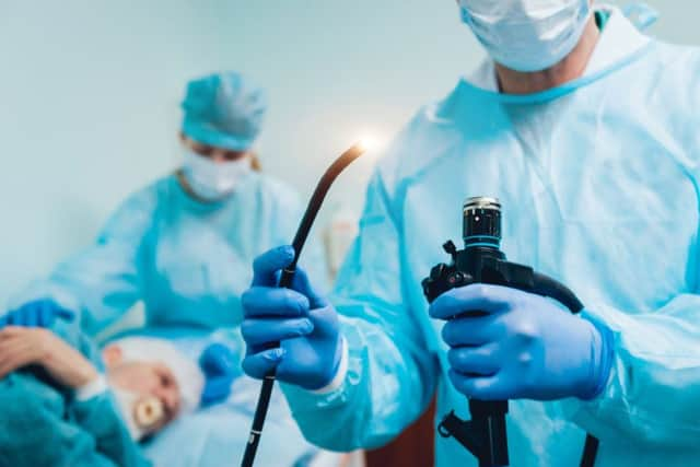 Doctors prepare for a gastroscopy examination. Picture: Getty/iStockphoto