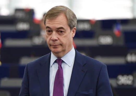 Former UKIP leader Nigel Farage. Picture: AFP/Getty