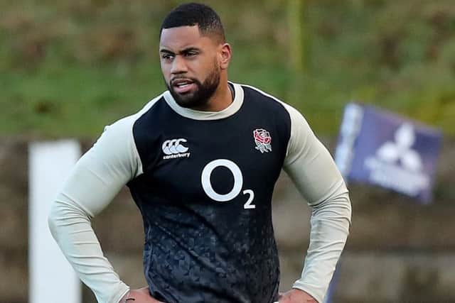 Joe Cokanasiga was named man of the match against Italy but isn't even on the bench for the Calcutta Cup showdown. Picture: Getty Images