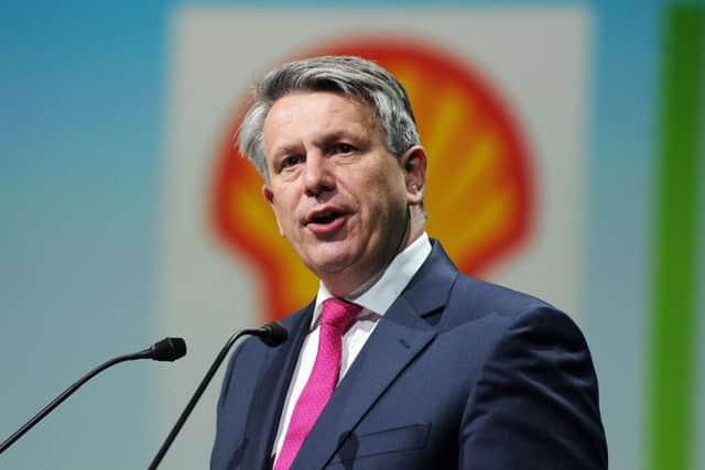 Shell chief van Beurdens pay has more than doubled. Picture Eric Piermont